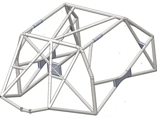Roll Cage FIA 3D Model preview