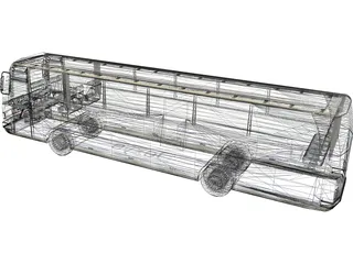 Setra S215H 3D Model preview