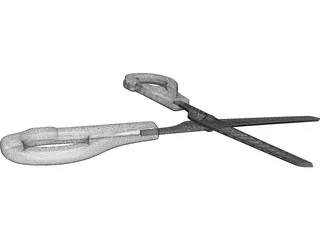 Scissors 3D Model preview
