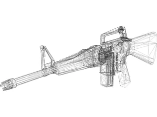 M16 3D Model preview