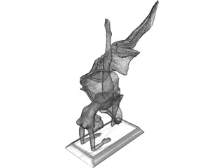 Figurine Statue 3D Model preview