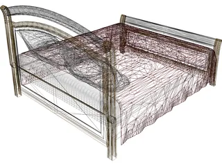 Bed 3D Model preview