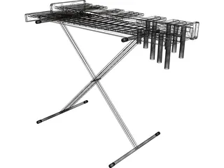 Xylophone 3D Model preview