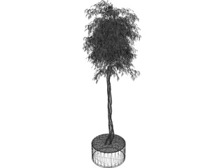 Arbol Tree 3D Model preview