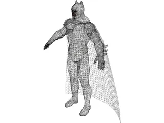 Batman Captain Jack 3D Model preview