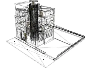 Maison Martel - Paris, France 3D Model preview
