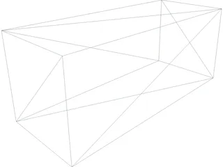 Container 20ft 3D Model preview