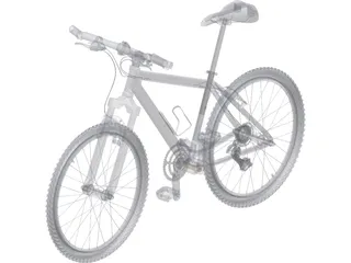 Banshee Bike 3D Model preview