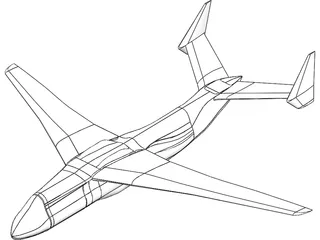 Antonov An-225 Mriya 3D Model preview
