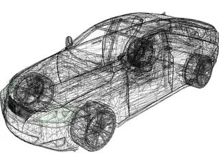 Lexus IS350 3D Model preview