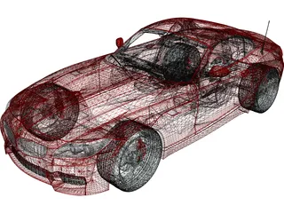 BMW Z4 (2011) 3D Model preview