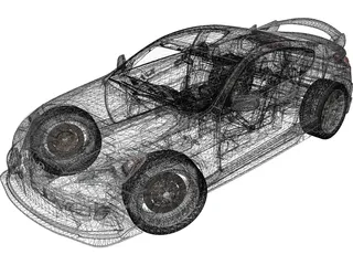 Hyundai Genesis Coupe Sport (2010) 3D Model preview