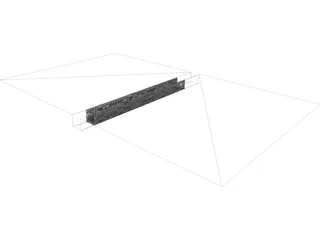 Star Wars Death Star Trench 3D Model preview