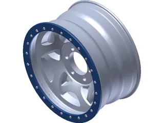 Walker Evans Beadlock Wheel 3D Model preview