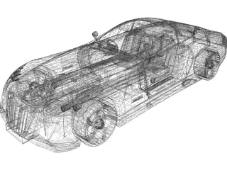Maybach Exelero 3D Model preview