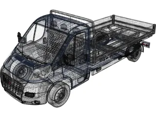 Fiat Ducato 3D Model preview
