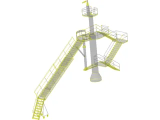 Gangway 3D Model preview