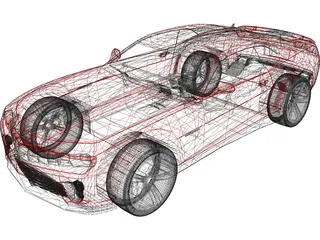 Chevrolet Camaro ZL1 (2012) 3D Model preview