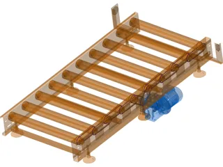 Roll Transfer 3D Model preview