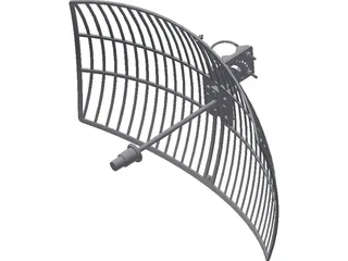 Antenna 3D Model preview