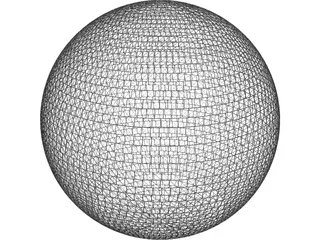 Mirror Ball 3D Model preview