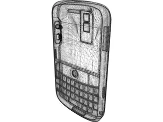 Blackberry 3D Model preview