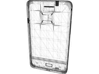 Samsung Galaxy S2 Phone 3D Model preview