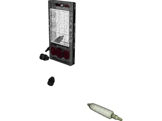 Sony Ericsson W715 Phone 3D Model preview