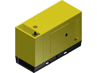 Diesel Generator Type A 3D Model preview