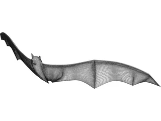 Bat 3D Model preview
