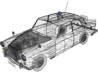 Wolseley 6/110 Metropolitan Police 3D Model preview