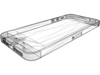 Apple iPhone 5 3D Model preview