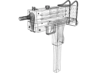 MAC-10 3D Model preview