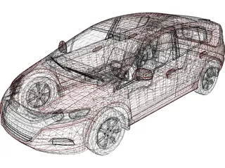 Honda Insight 3D Model preview