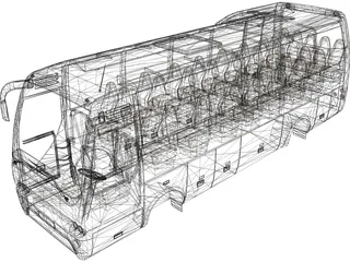 Temsa Opalin 3D Model preview