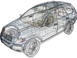 Volvo XC90 (2005) 3D Model preview