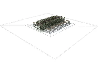 Cottage 3D Model preview