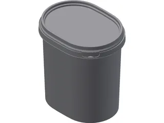 Bucket Container 3D Model preview