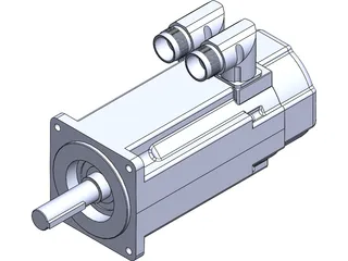 Kollmorgan AKM4 Motor 3D Model preview