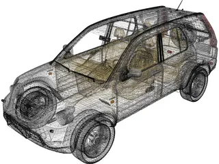 Honda CR-V 3D Model preview