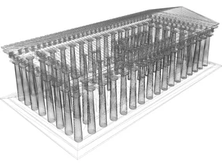 Parthenon 3D Model preview