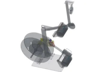 Straw Tape 3D Model preview