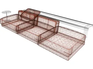 Sofa 3D Model preview