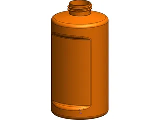 Bottle 3D Model preview
