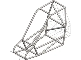 Baja Frame 3D Model preview