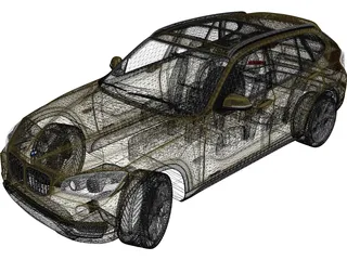 BMW X1 (2013) 3D Model preview