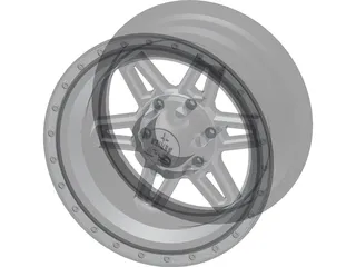 Rim Spy Truck 18in 3D Model preview