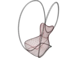 Do Room Rocking Chair 3D Model preview