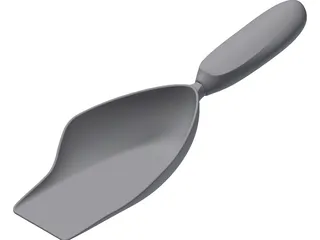 Trowel 3D Model preview