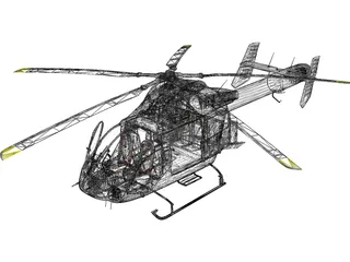 McDonnell Douglas MD-902 Explorer 3D Model preview